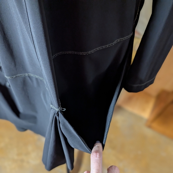 Black Babydoll Dress (Sz 14) - Picture 3 of 6